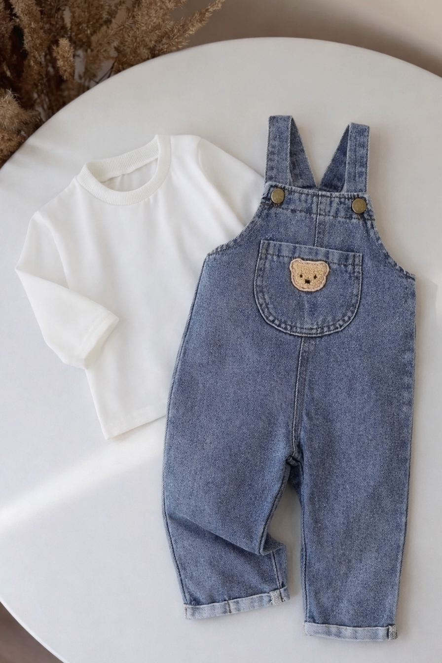SET UNISEX PER VAJZA DHE DJEM BLUZË DHE PALICETA–STIL CASUAL