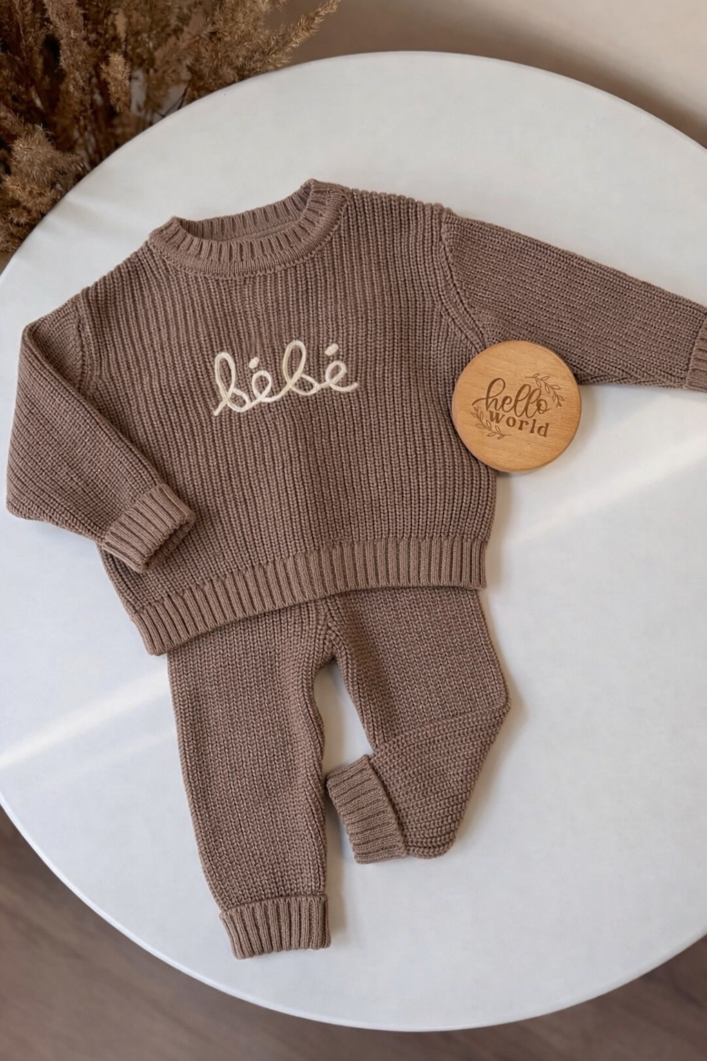 SET KNIT KAFE “BÉBÉ” – SUPER SOFT & STYLISH